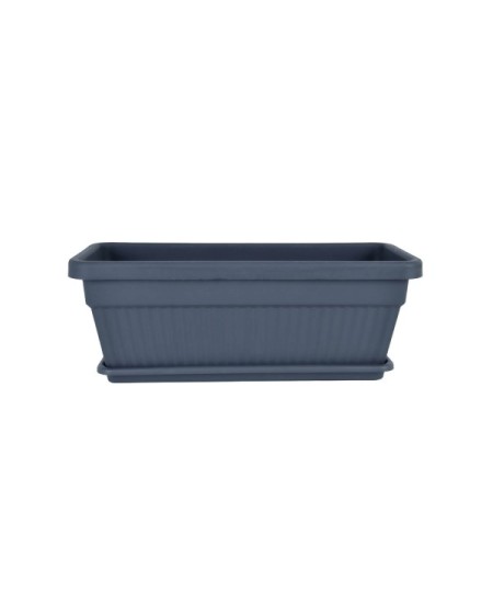 Сандък с подложка цвят Антрацит  61 x 25 x 23 см