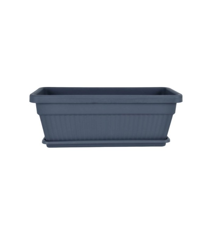 Сандък с подложка цвят Антрацит  61 x 25 x 23 см