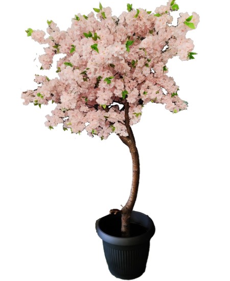Изкуствено Дърво светло Розово 250x140см