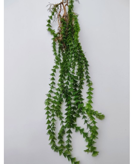 Висящи изкуствени цветя Myriophyllum spicatum зелен 100см