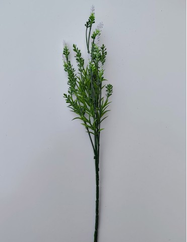 Букет изкуствени цветя Калуна бяла 44см