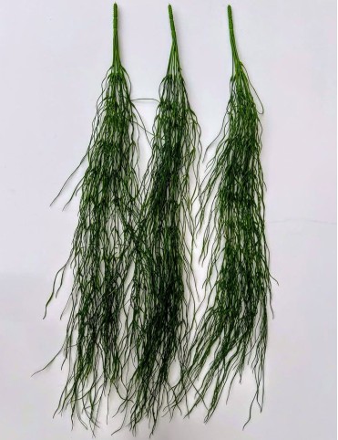 Висящи изкуствени цветя Rhipsalis Тъмнозелен 80 см