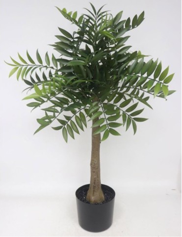 Изкуствена палма в саксия Pterocarya stenoptera с перести листа 92 см