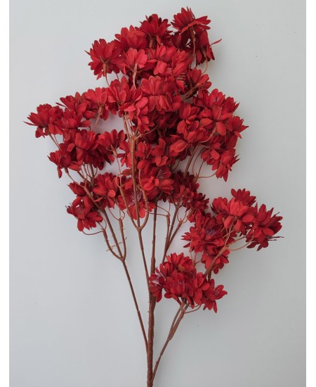 Изкуствено цвете Bordo flower 90см