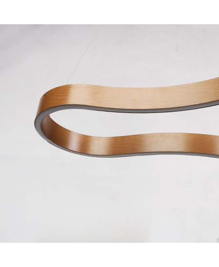 LED полилей от дърво Ф60х120см 