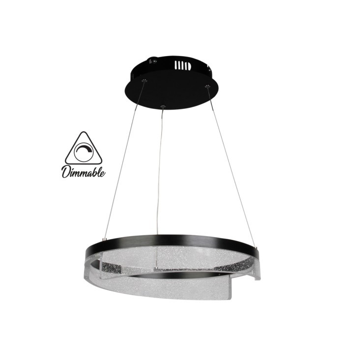 LED полилей с дистанционно Ф40см/Ф60см
