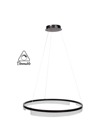 LED полилей с дистанционно Ф80см 3White DIMM