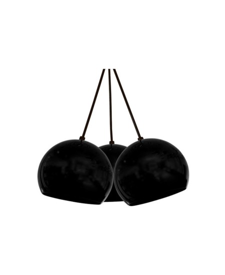 Осветително тяло Ziel Lighting, Sphere 3 черен цвят 20x18.7x100см