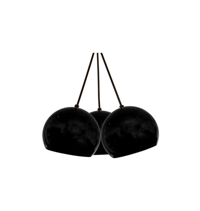 Осветително тяло Ziel Lighting, Sphere 3 черен цвят 20x18.7x100см
