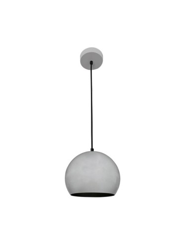 Осветително тяло Ziel Lighting, Sphere 1, сив цвят 15х100см