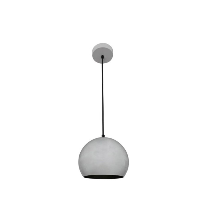 Осветително тяло Ziel Lighting, Sphere 1, сив цвят 15х100см