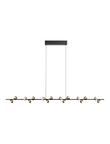 LED висящ полилей 120х100см