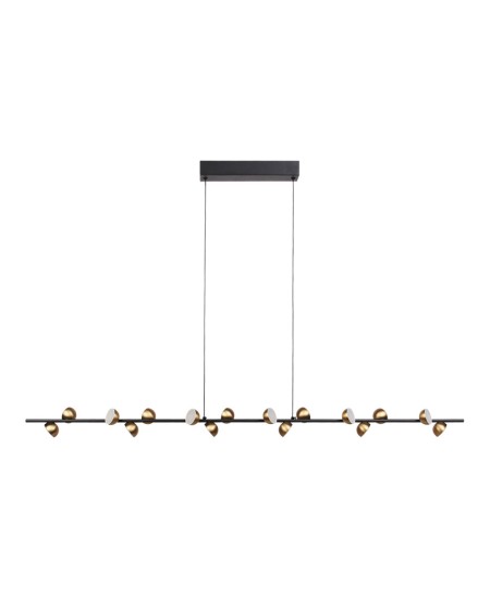 LED висящ полилей 120х100см