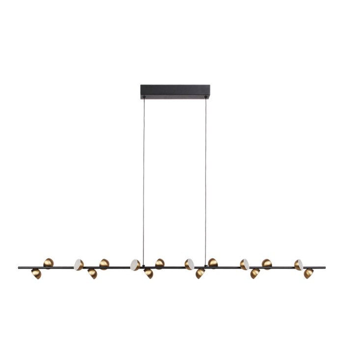 LED висящ полилей 120х100см