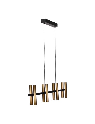 LED полилей с регулираща височина 80x8x120см