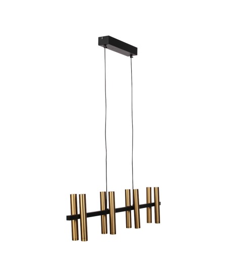 LED полилей с регулираща височина 80x8x120см