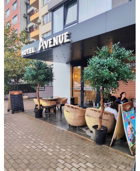 Изкуствено озеленяване проект Хотел Avenue гр.София