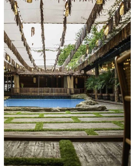 Изкуствено озеленяване проект Cosara luxury villa's