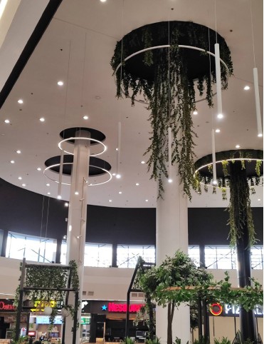 Интериорно озеленяване Galeria Mall Стара Загора