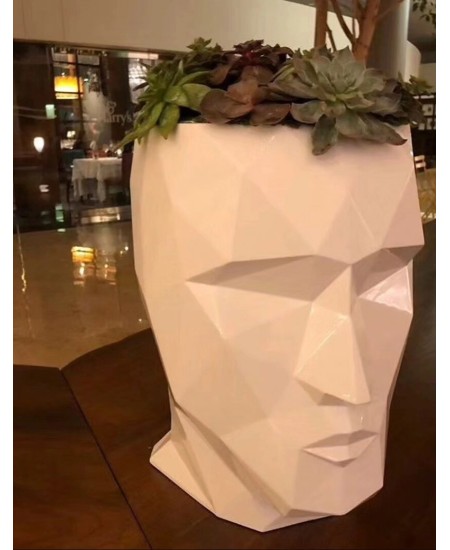 Голяма саксия HEAD в различни светове 70x45x50 см 