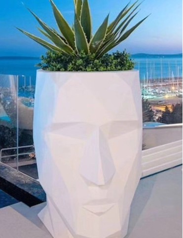Голяма саксия HEAD в различни светове 70x45x50 см 
