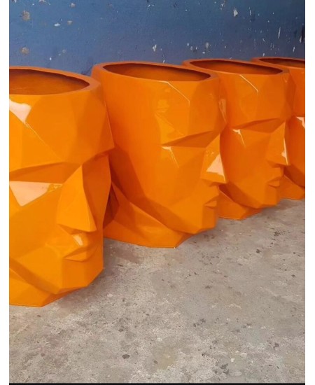 Голяма саксия HEAD в различни светове 70x45x50 см 
