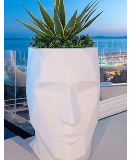 Голяма саксия HEAD в различни светове 70x45x50 см 