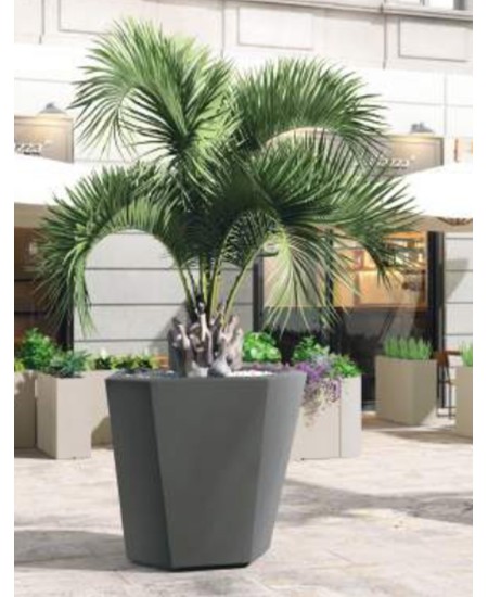 Голяма кашпа JUMBO ROCK в различни цветове 106 x 105 см
