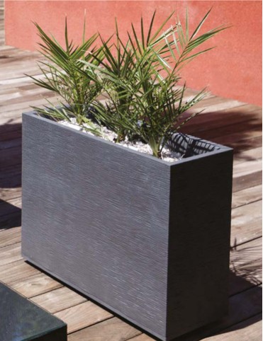 Висок сандък кашпа Graphite различни цветове 100х30x80 см