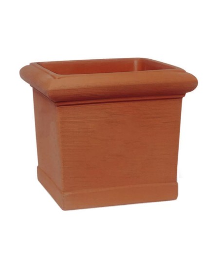 Голяма кашпа QADRA matt различни цветове 50x50x43 см