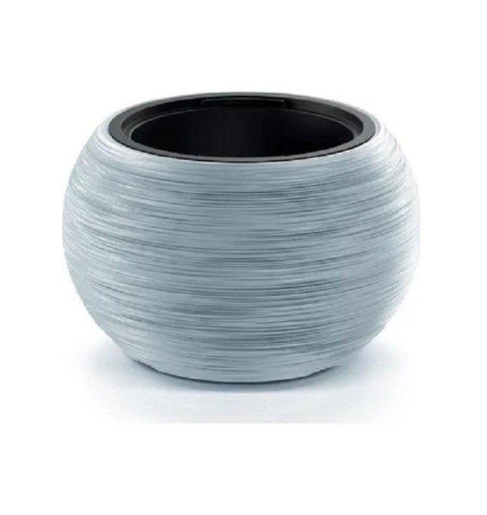 Кашпа Bowl 443U сива Ф44х28 см